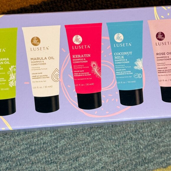 Luseta Healthy Diet Hair Mini Set | Travel Size Hair Care – New in Box - Picture 7 of 13